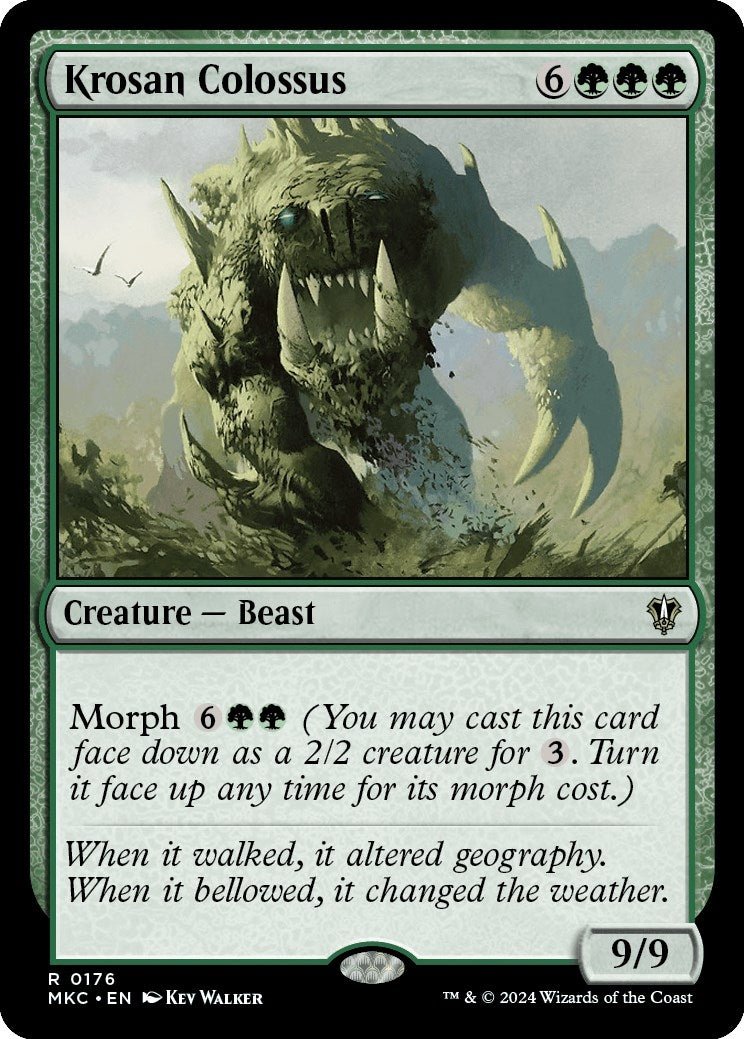Image for Krosan Colossus (176) [Murders at Karlov Manor] - Magic: The Gathering