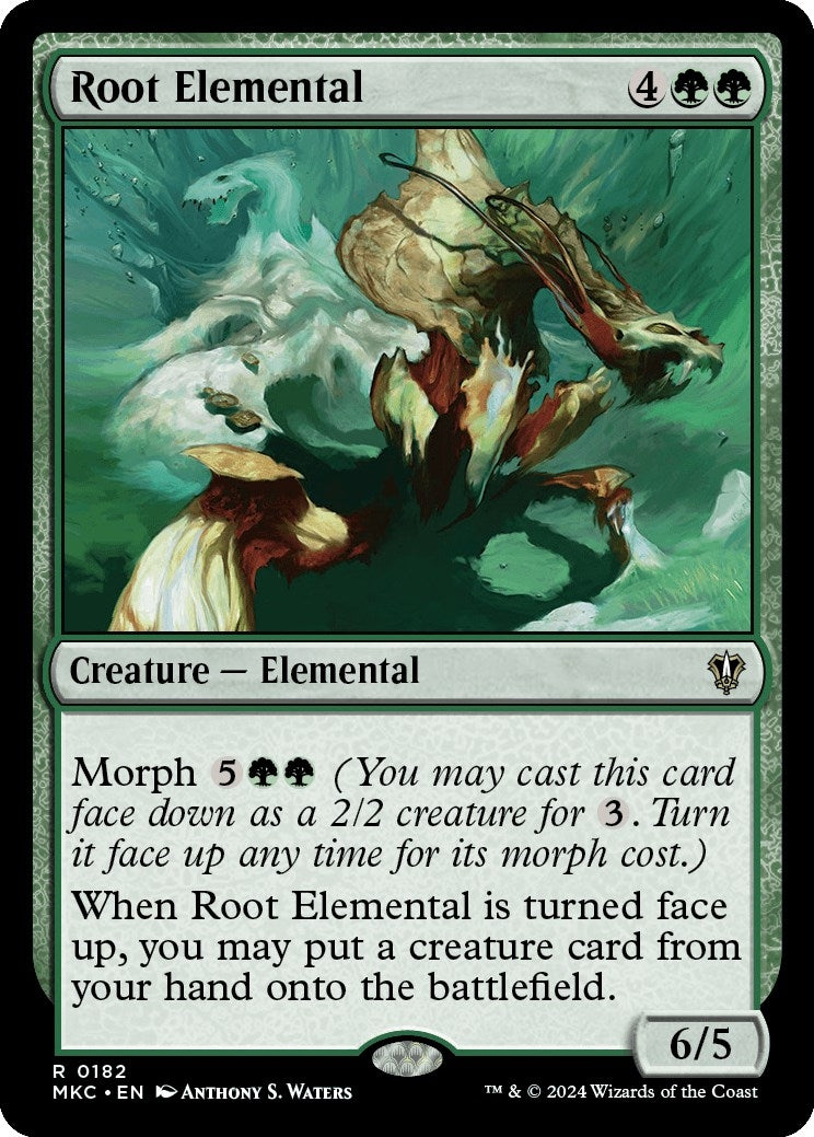 Image for Root Elemental (182) [Murders at Karlov Manor] - Magic: The Gathering