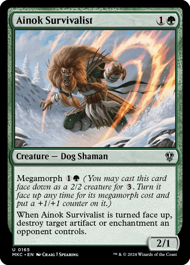 Image for Ainok Survivalist (165) [Murders at Karlov Manor] - Magic: The Gathering