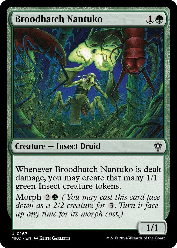 Image for Broodhatch Nantuko (167) [Murders at Karlov Manor] - Magic: The Gathering
