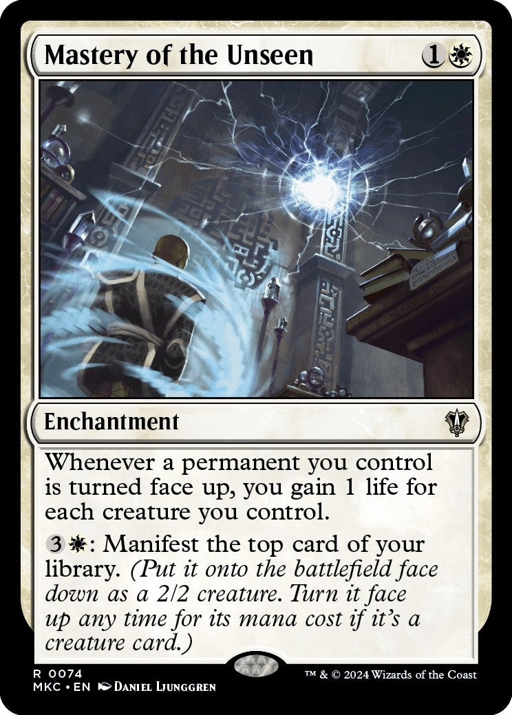 Image for Mastery of the Unseen (74) [Murders at Karlov Manor] - Magic: The Gathering