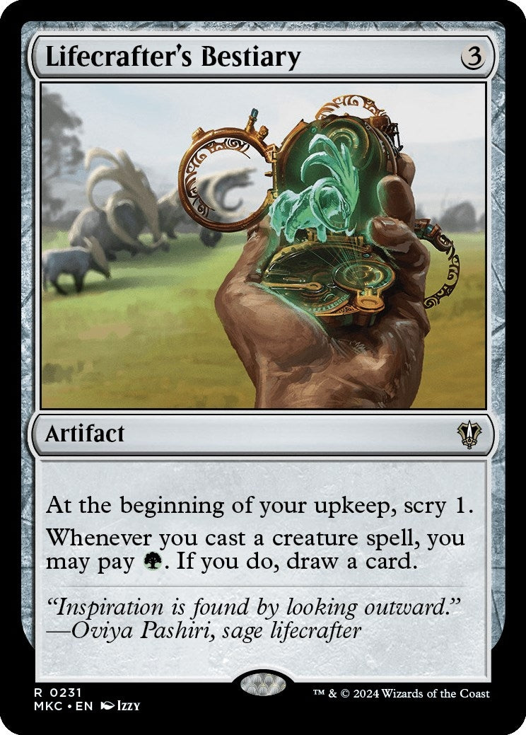 Image for Lifecrafter's Bestiary (231) [Murders at Karlov Manor] - Magic: The Gathering