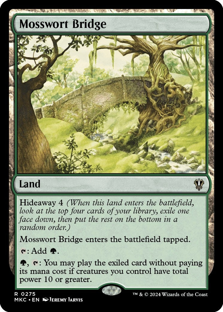 Image for Mosswort Bridge (275) [Murders at Karlov Manor] - Magic: The Gathering
