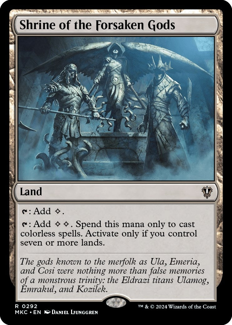 Image for Shrine of the Forsaken Gods (292) [Murders at Karlov Manor] - Magic: The Gathering