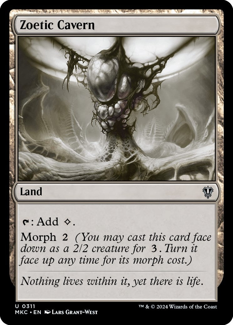 Image for Zoetic Cavern (311) [Murders at Karlov Manor] - Magic: The Gathering