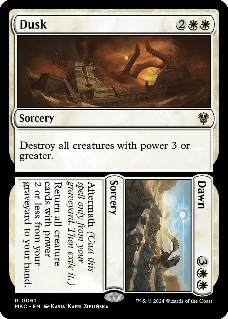 Image for Dusk // Dawn (61) [Murders at Karlov Manor] - Magic: The Gathering