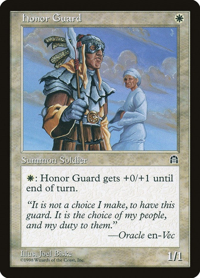 Image for Honor Guard [Stronghold] - Magic: The Gathering