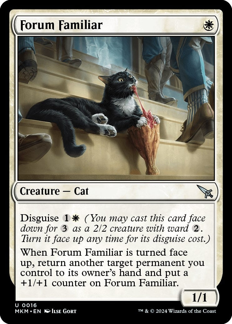 Image for Forum Familiar (16) [Murders at Karlov Manor] - Magic: The Gathering