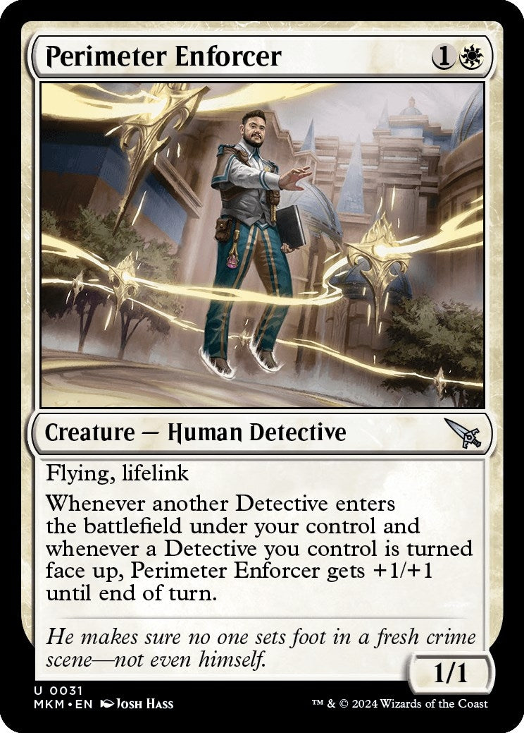 Image for Perimeter Enforcer (31) [Murders at Karlov Manor] - Magic: The Gathering
