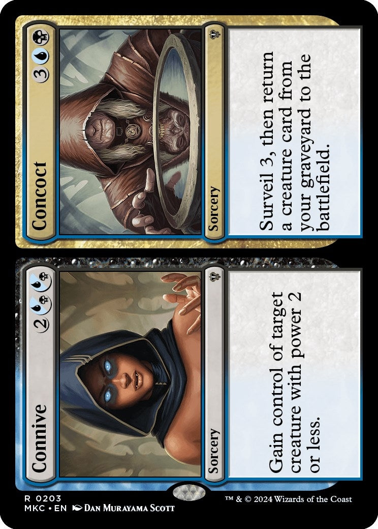 Image for Connive // Concoct (203) [Murders at Karlov Manor] - Magic: The Gathering