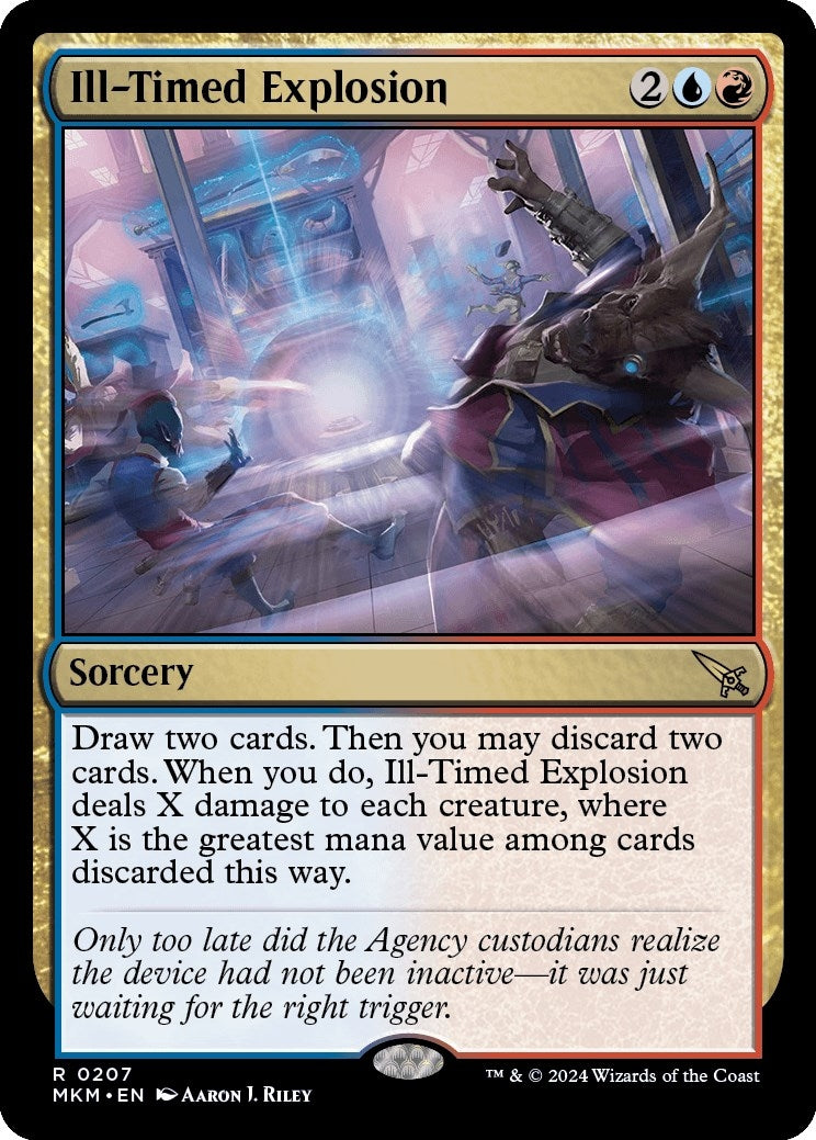 Image for Ill-Timed Explosion (207) [Murders at Karlov Manor] - Magic: The Gathering