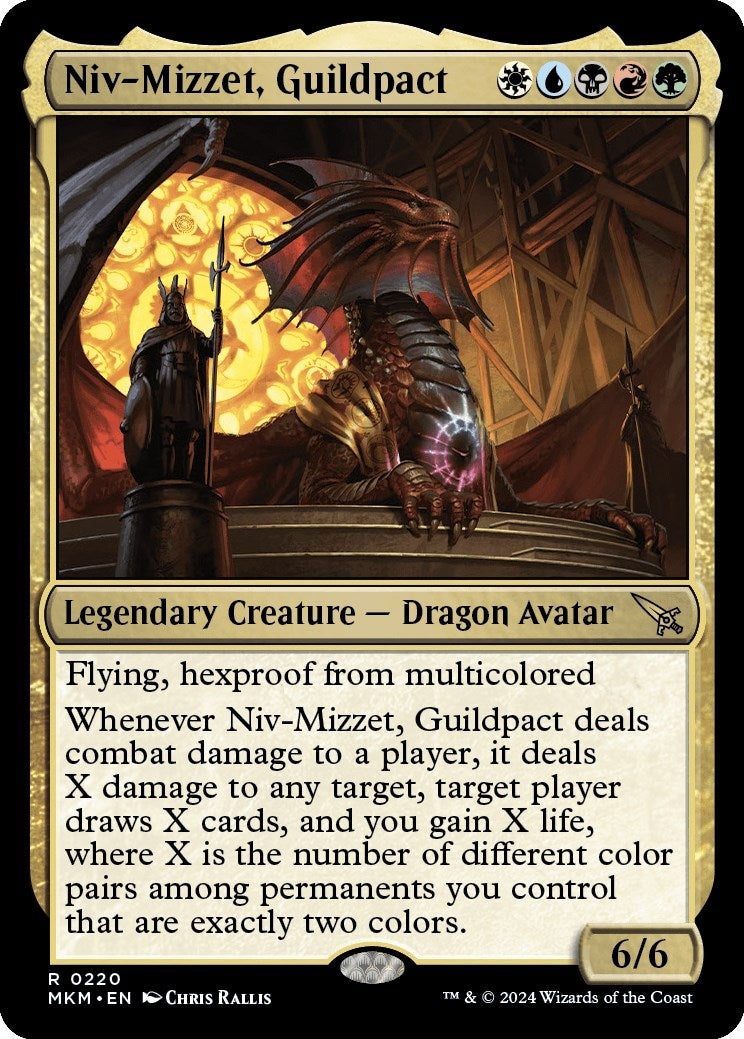Image for Niv-Mizzet, Guildpact (220) [Murders at Karlov Manor] - Magic: The Gathering