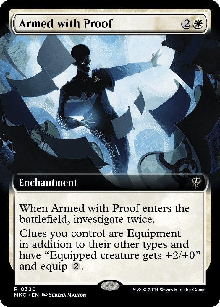 Image for Armed with Proof (Extended Art) (320) [Murders at Karlov Manor] - Magic: The Gathering