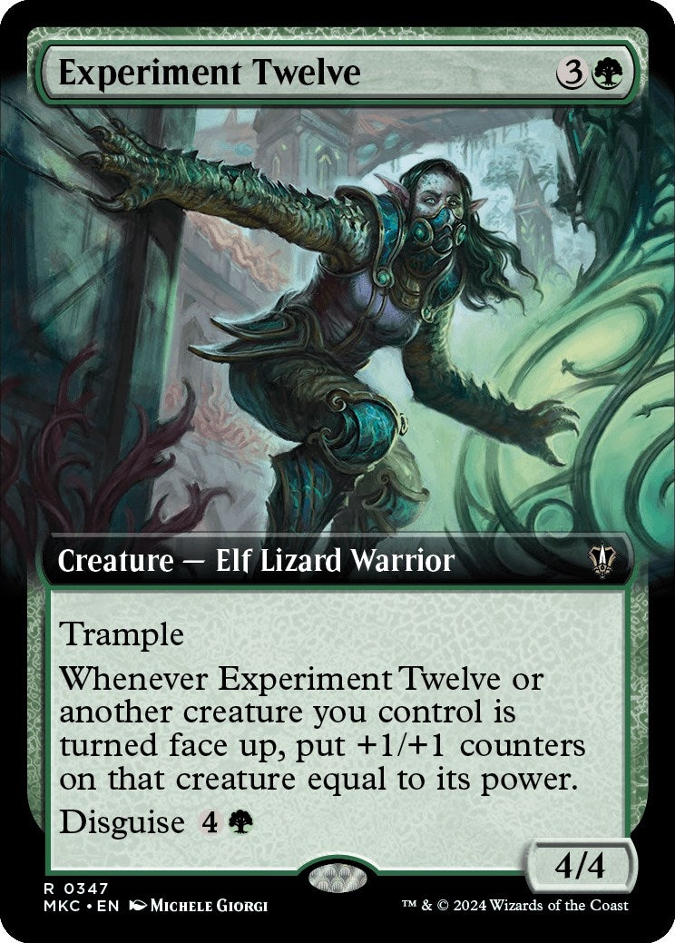Image for Experiment Twelve (Extended Art) (347) [Murders at Karlov Manor] - Magic: The Gathering