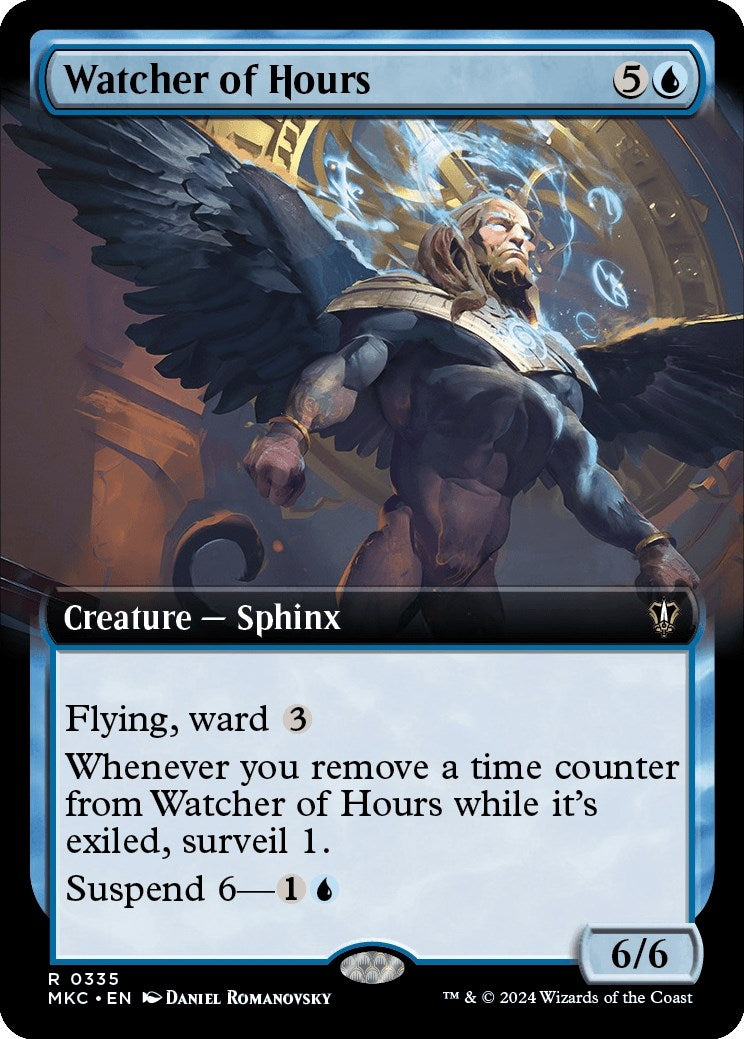 Image for Watcher of Hours (Extended Art) (335) [Murders at Karlov Manor] - Magic: The Gathering