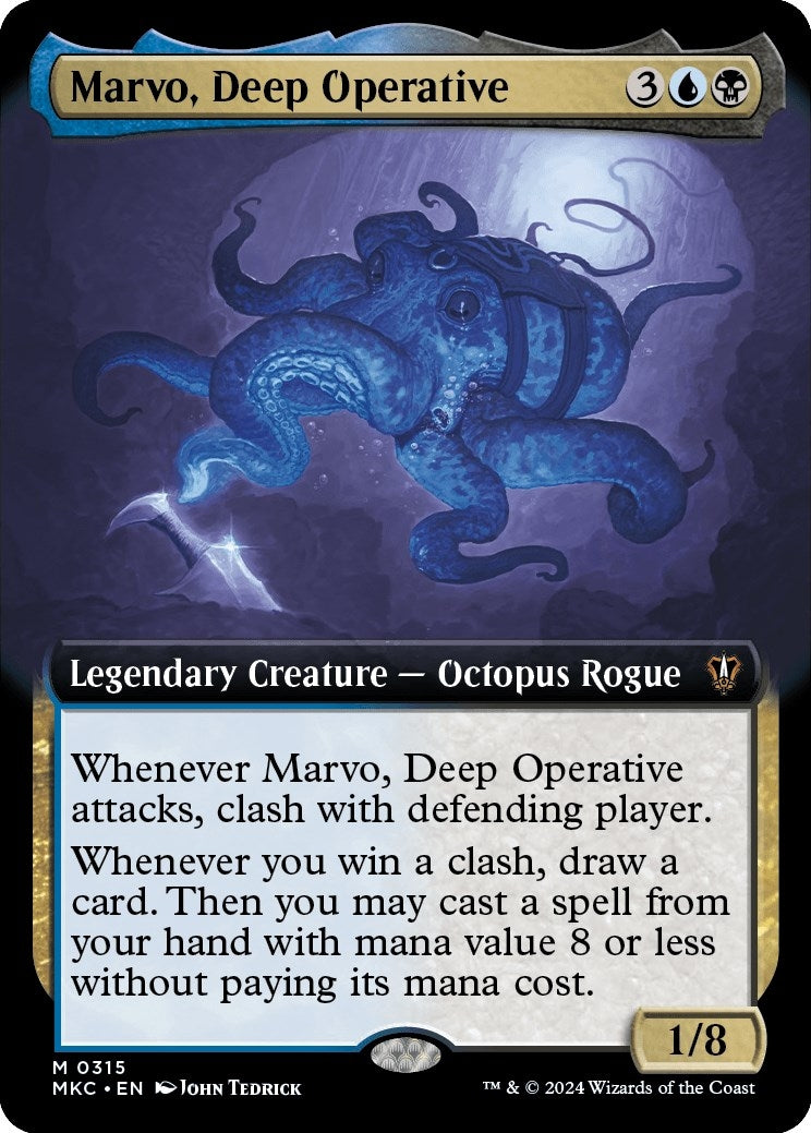 Image for Marvo, Deep Operative (Extended Art) (315) [Murders at Karlov Manor] - Magic: The Gathering