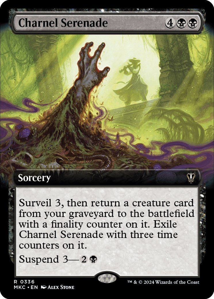 Image for Charnel Serenade (Extended Art) (336) [Murders at Karlov Manor] - Magic: The Gathering