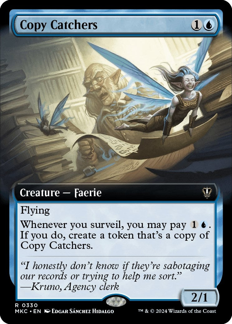 Image for Copy Catchers (Extended Art) (330) [Murders at Karlov Manor] - Magic: The Gathering