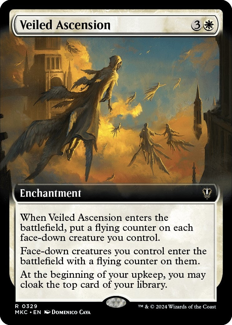 Image for Veiled Ascension (Extended Art) (329) [Murders at Karlov Manor] - Magic: The Gathering