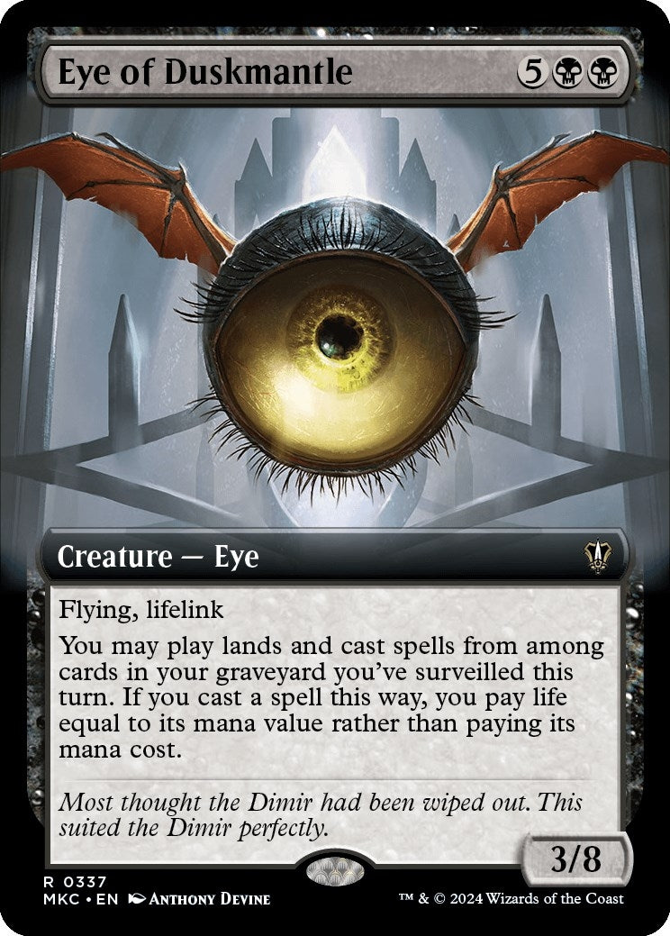 Image for Eye of Duskmantle (Extended Art) (337) [Murders at Karlov Manor] - Magic: The Gathering