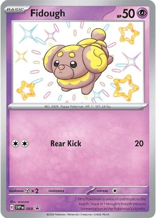 Image for Fidough - 069 (069) [SV: Scarlet & Violet Promo Cards] - Pokemon