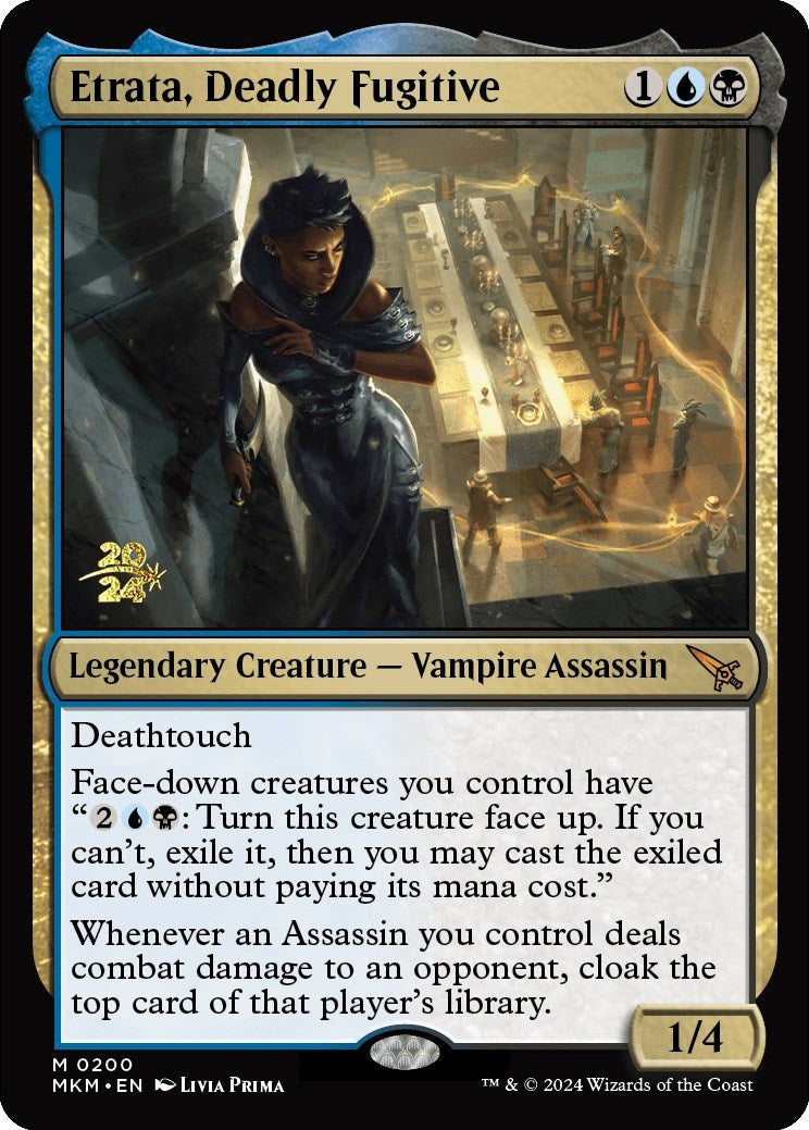Image for Etrata, Deadly Fugitive (200) [Prerelease Cards] - Magic: The Gathering