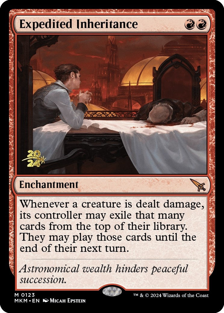 Image for Expedited Inheritance (123) [Prerelease Cards] - Magic: The Gathering