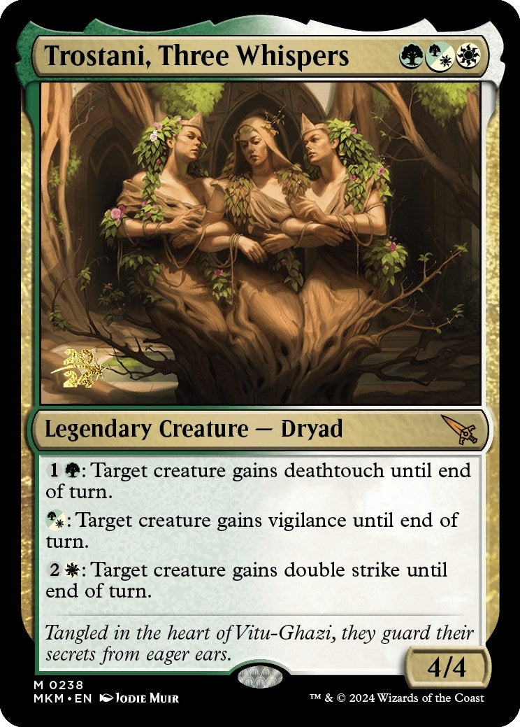 Image for Trostani, Three Whispers (238) [Prerelease Cards] - Magic: The Gathering