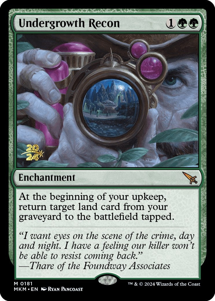Image for Undergrowth Recon (181) [Prerelease Cards] - Magic: The Gathering