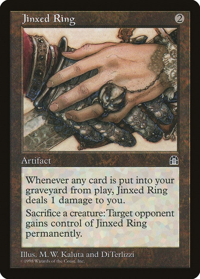 Image for Jinxed Ring [Stronghold] - Magic: The Gathering