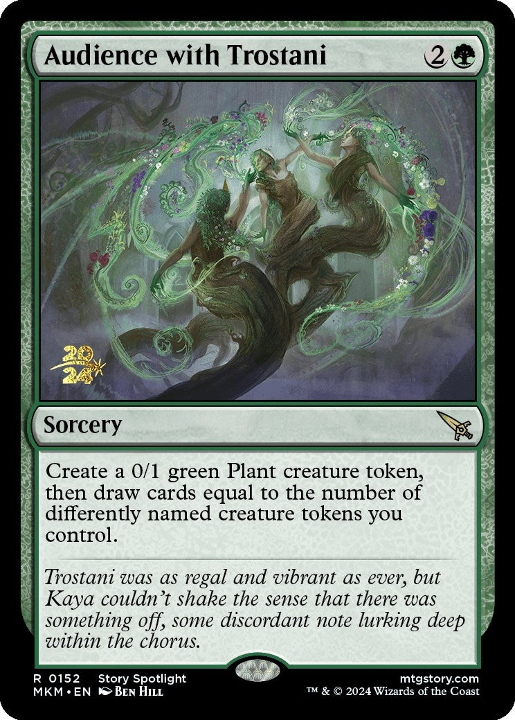 Image for Audience with Trostani (152) [Prerelease Cards] - Magic: The Gathering