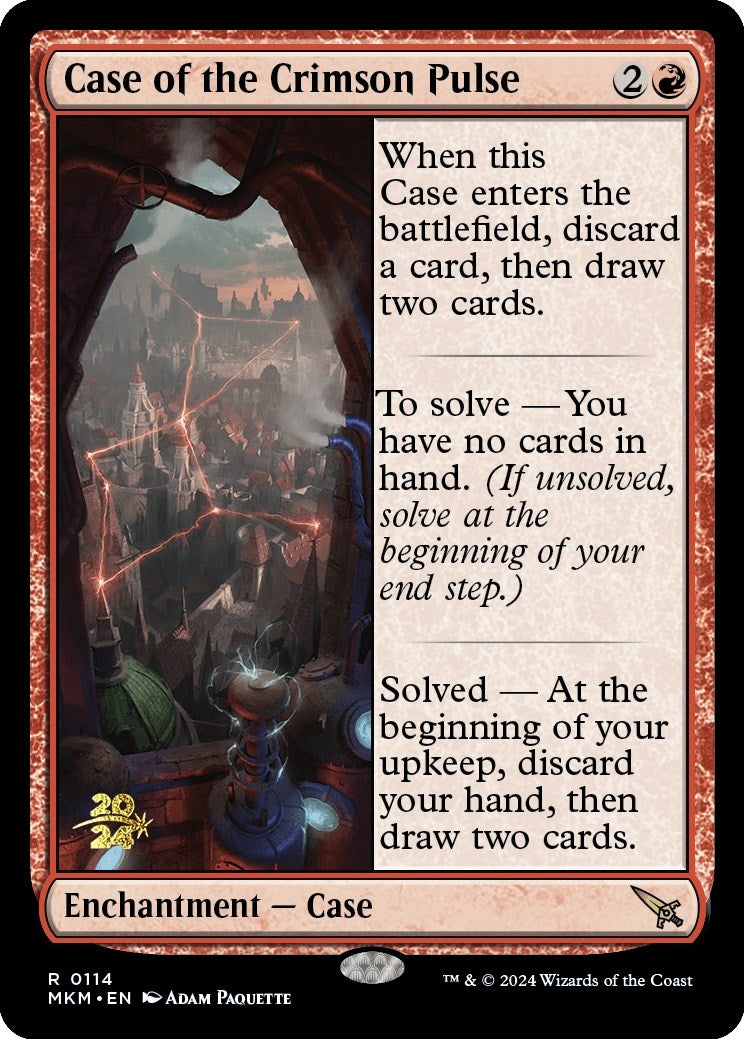 Image for Case of the Crimson Pulse (114) [Prerelease Cards] - Magic: The Gathering