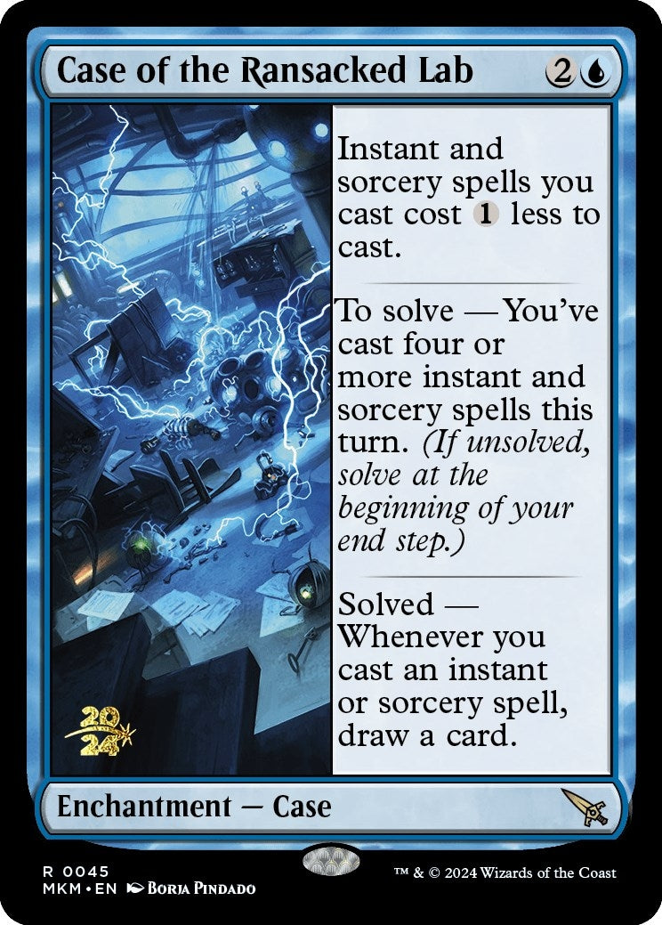 Image for Case of the Ransacked Lab (45) [Prerelease Cards] - Magic: The Gathering