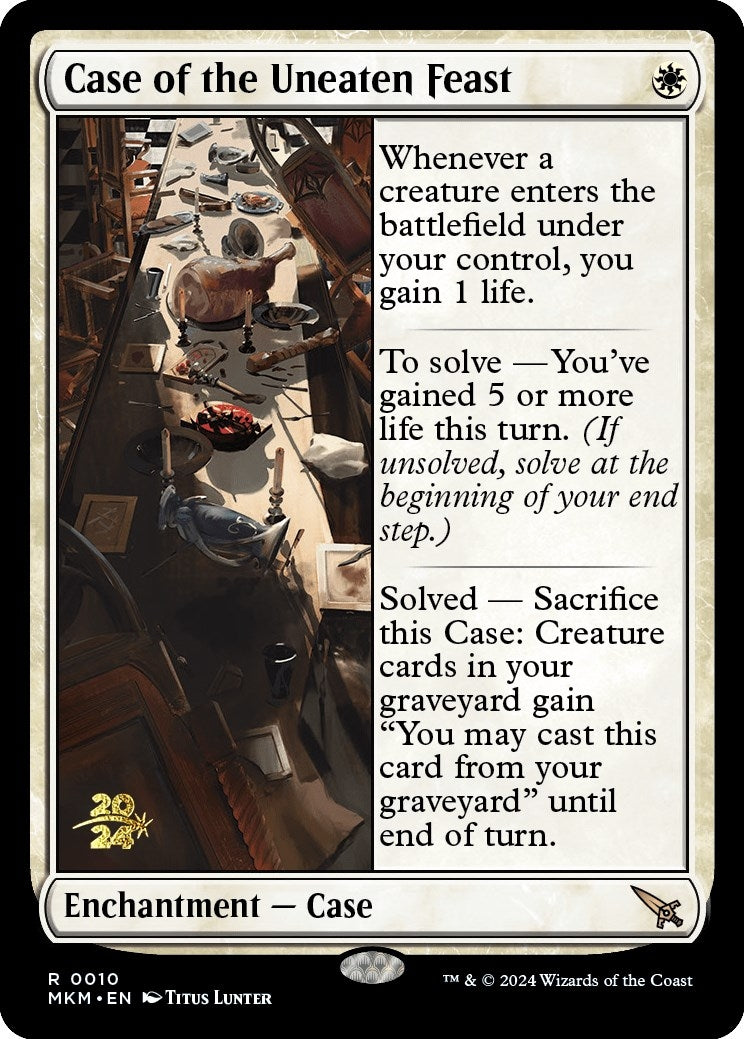 Image for Case of the Uneaten Feast (10) [Prerelease Cards] - Magic: The Gathering