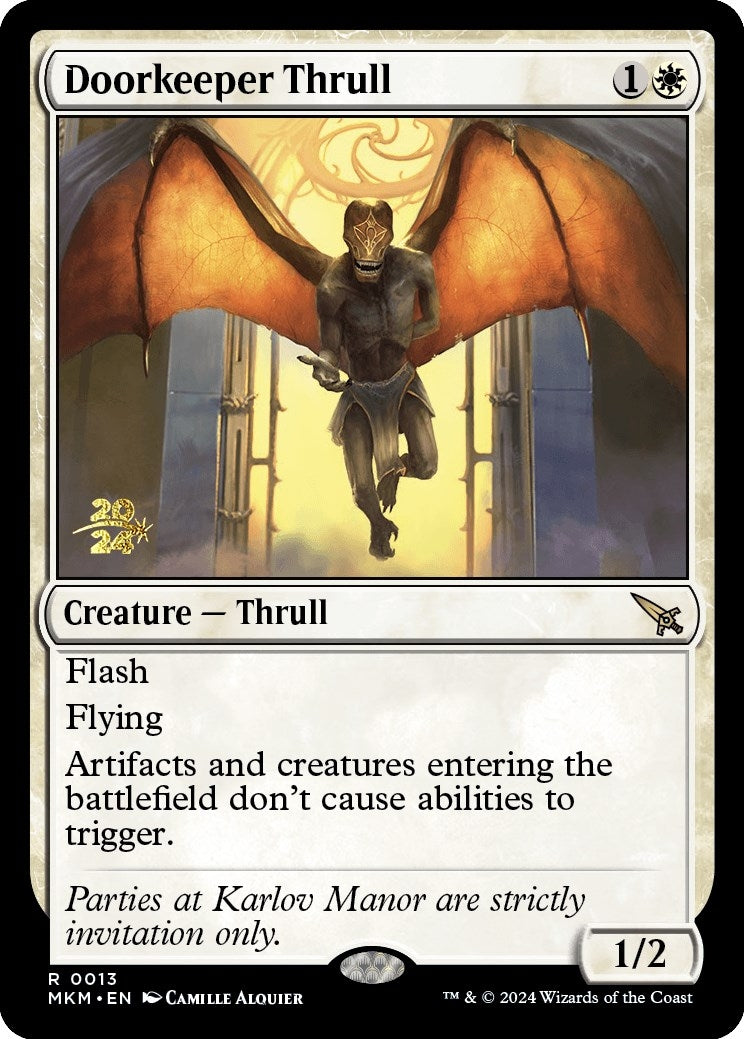 Image for Doorkeeper Thrull (13) [Prerelease Cards] - Magic: The Gathering