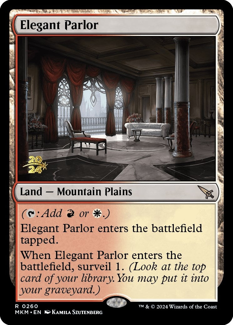 Image for Elegant Parlor (260) [Prerelease Cards] - Magic: The Gathering