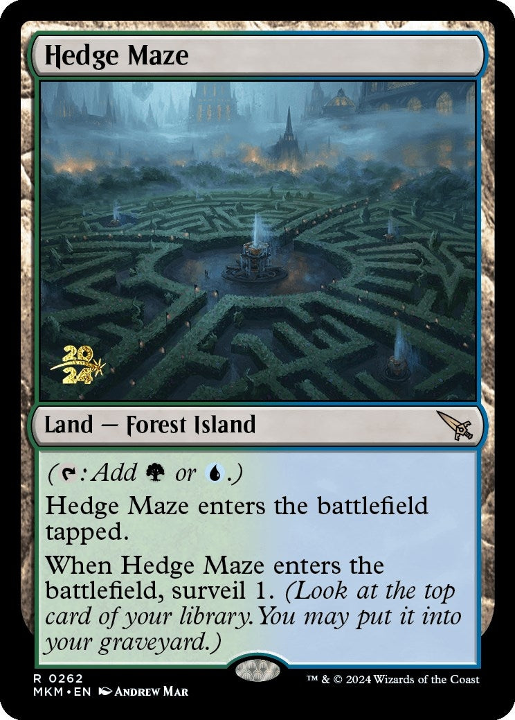 Image for Hedge Maze (262) [Prerelease Cards] - Magic: The Gathering