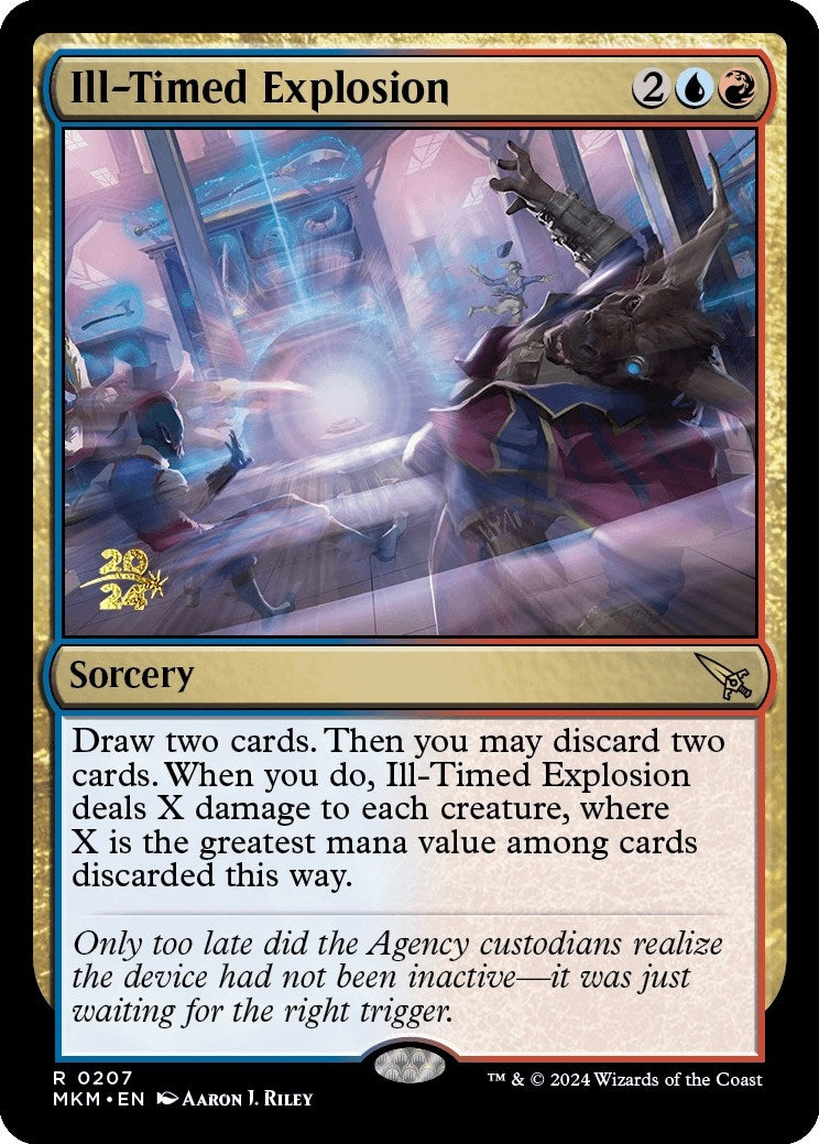 Image for Ill-Timed Explosion (207) [Prerelease Cards] - Magic: The Gathering