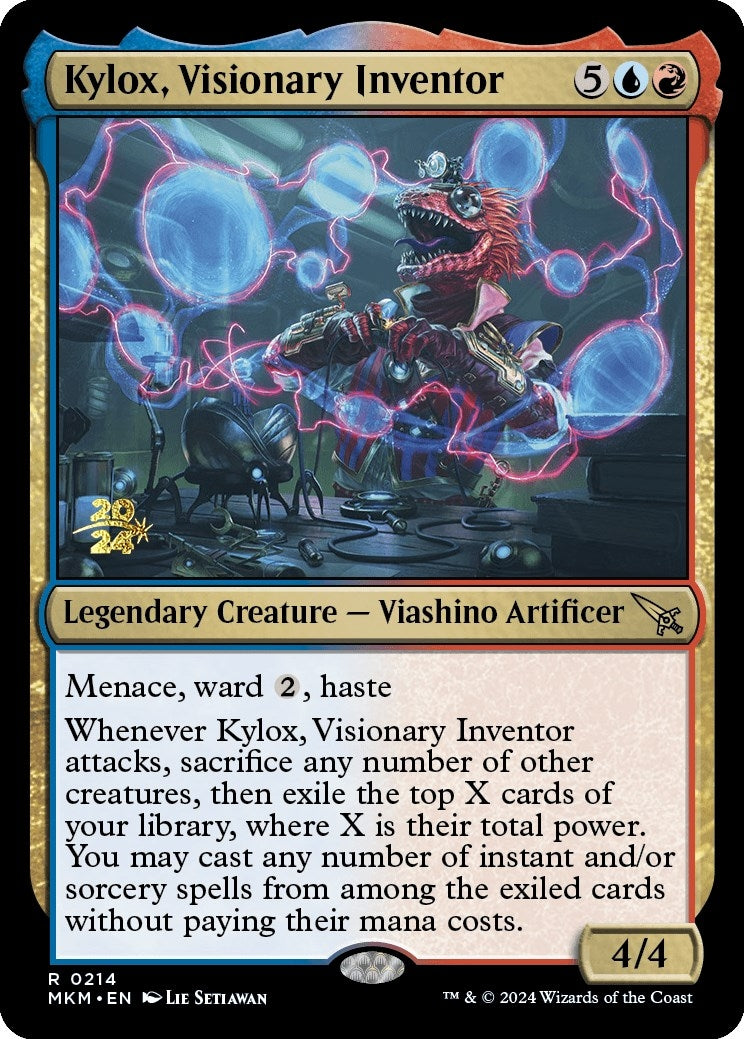 Image for Kylox, Visionary Inventor (214) [Prerelease Cards] - Magic: The Gathering