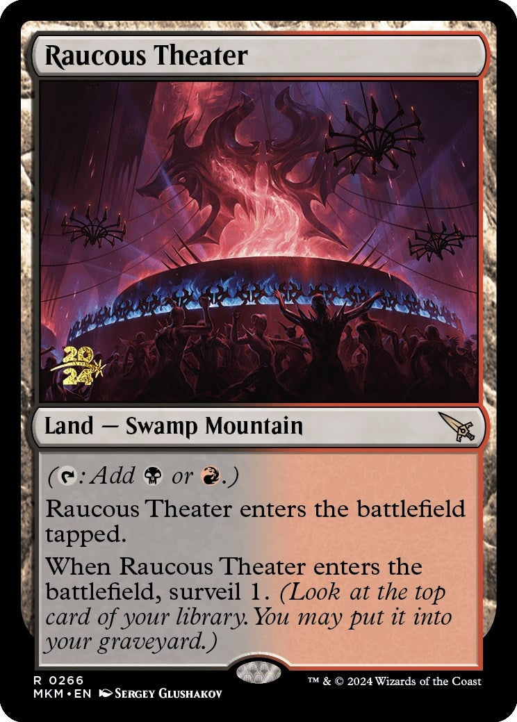 Image for Raucous Theater (266) [Prerelease Cards] - Magic: The Gathering