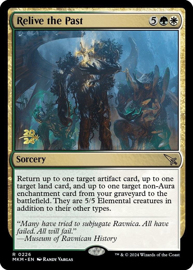 Image for Relive the Past (226) [Prerelease Cards] - Magic: The Gathering