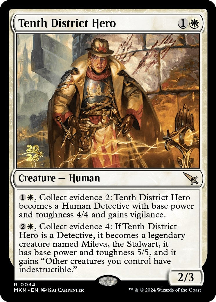 Tenth District Hero (34) [Prerelease Cards]