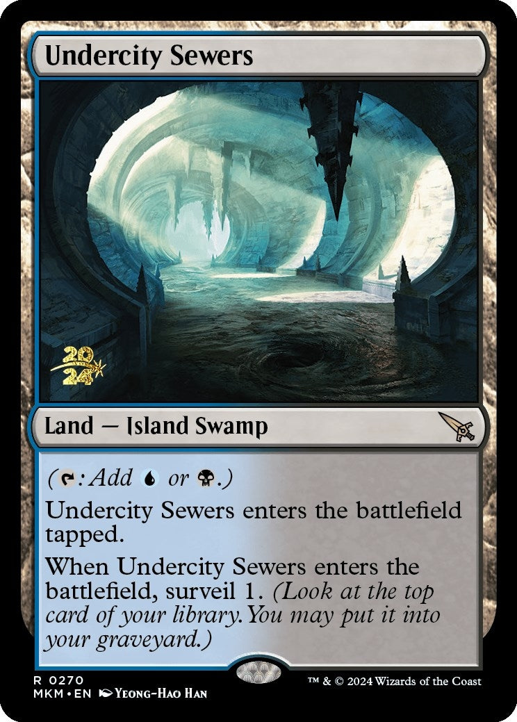 Image for Undercity Sewers (270) [Prerelease Cards] - Magic: The Gathering