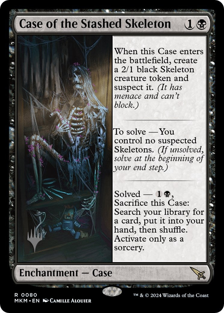 Image for Case of the Stashed Skeleton (80) [Murders at Karlov Manor] - Magic: The Gathering