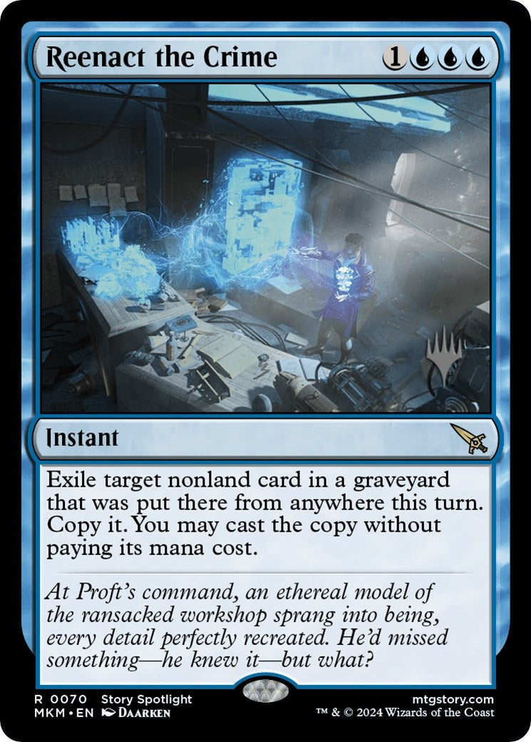 Image for Reenact the Crime (70) [Murders at Karlov Manor] - Magic: The Gathering