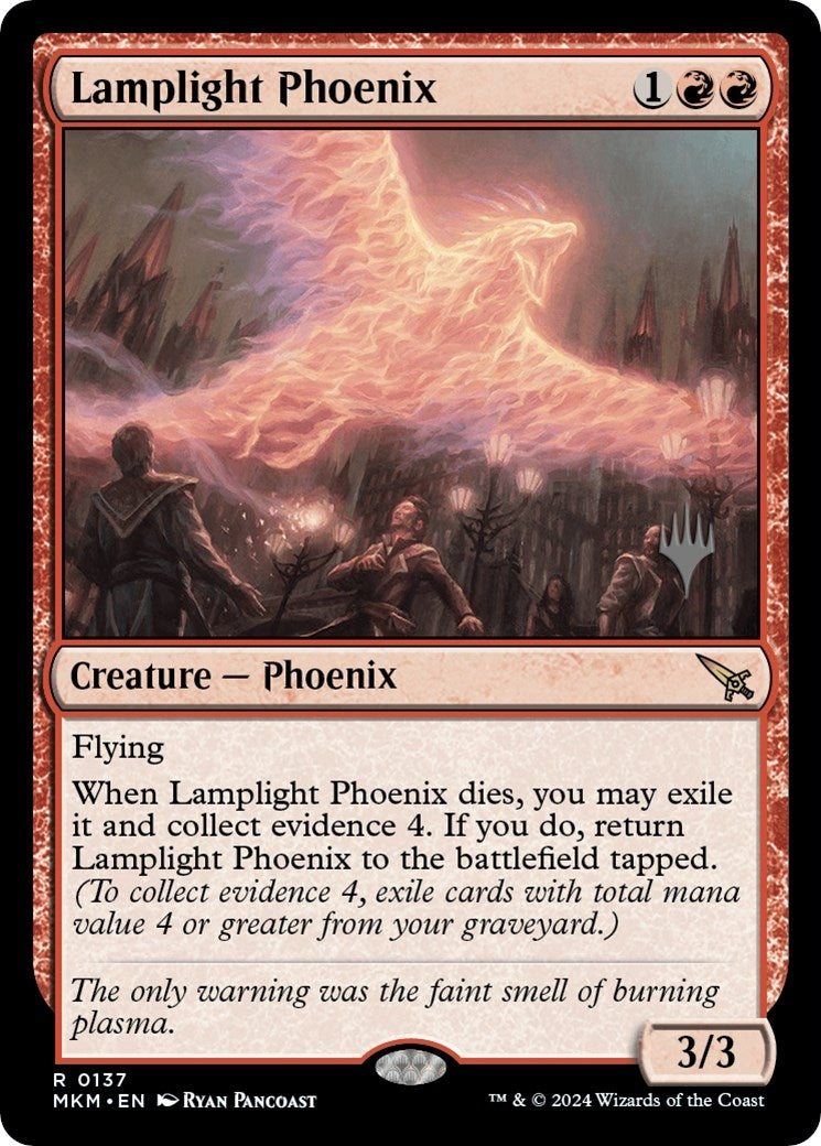 Image for Lamplight Phoenix (137) [Murders at Karlov Manor] - Magic: The Gathering