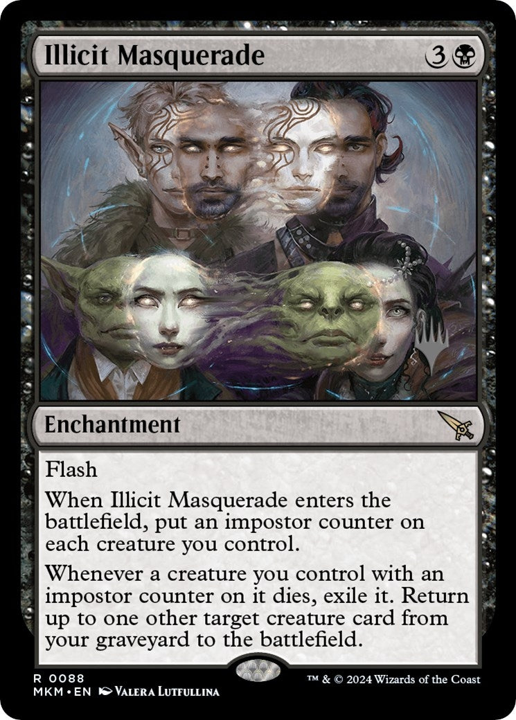 Image for Illicit Masquerade (88) [Murders at Karlov Manor] - Magic: The Gathering