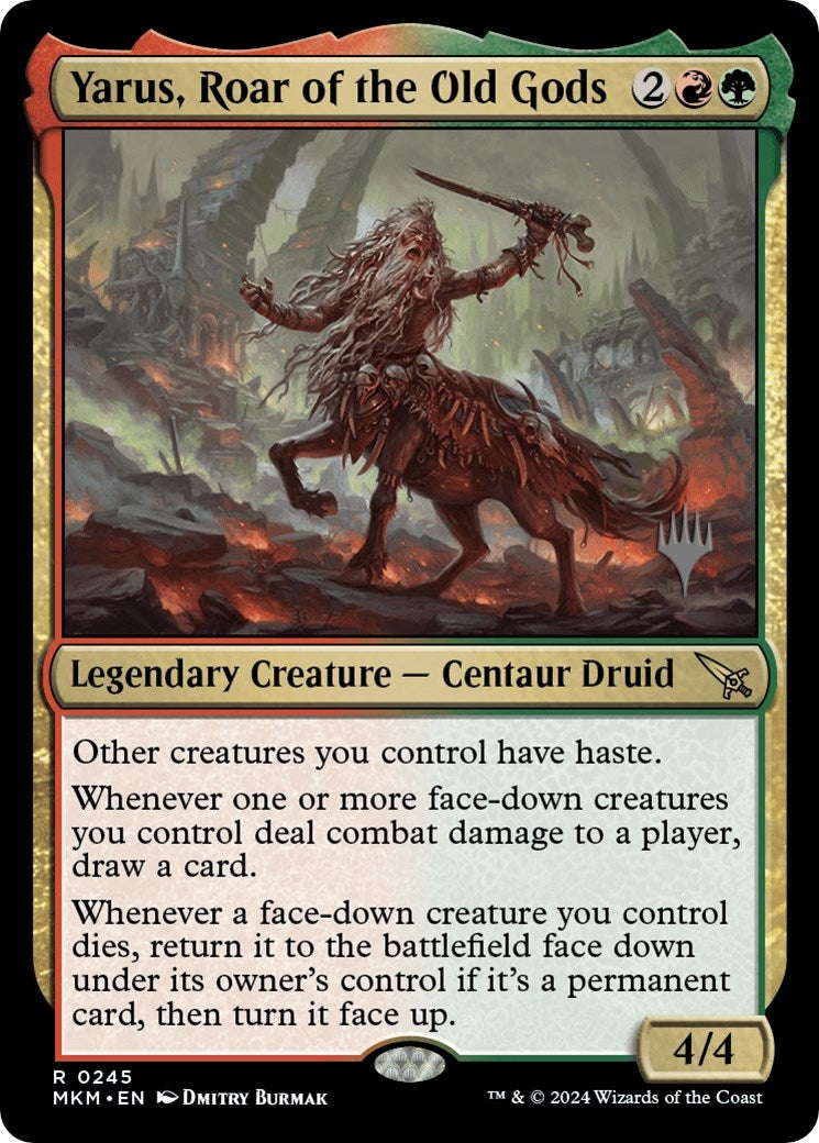 Image for Yarus, Roar of the Old Gods (245) [Murders at Karlov Manor] - Magic: The Gathering
