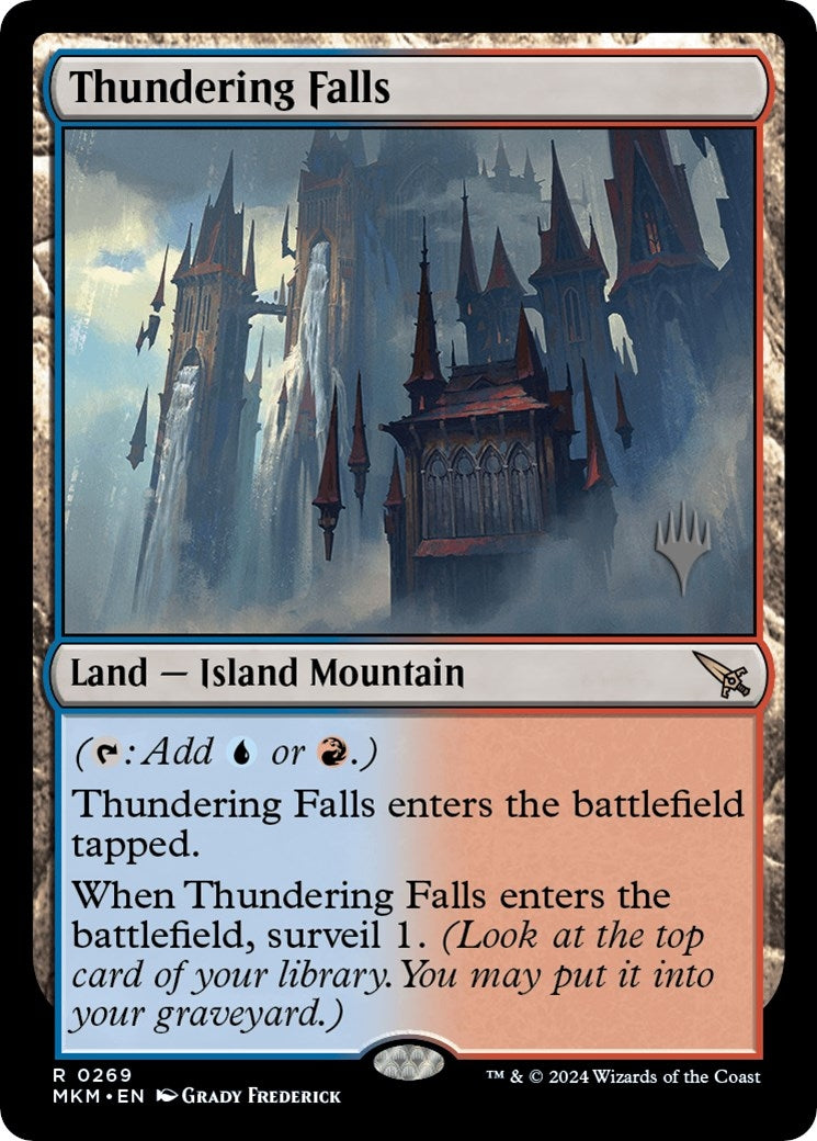 Image for Thundering Falls (269) [Murders at Karlov Manor] - Magic: The Gathering