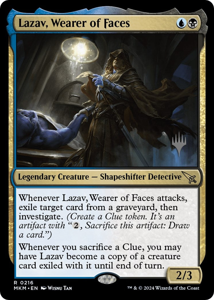 Image for Lazav, Wearer of Faces (216) [Murders at Karlov Manor] - Magic: The Gathering
